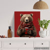 Bear With Coffee Art - View 5