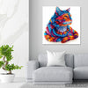 Psychedelic Cat Art - View 5
