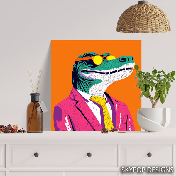 Crocodile Art - View 5