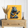 Hippopotamus Art - View 5