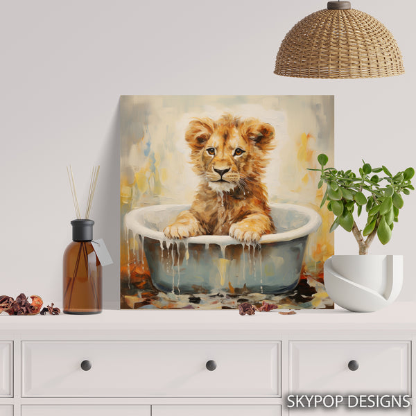 Lion Cub Art - View 5