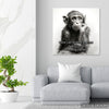 Chimpanzee Thinking Art - View 5