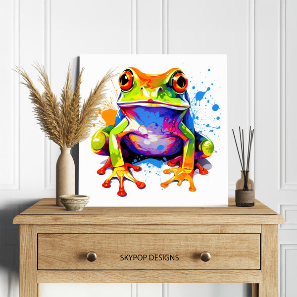 Frog Splash Art - View 5