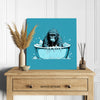 Gorilla Bath Time Art - View 5