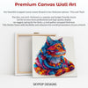 Psychedelic Cat Art - View 6