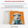Sheep Reading Art - View 6