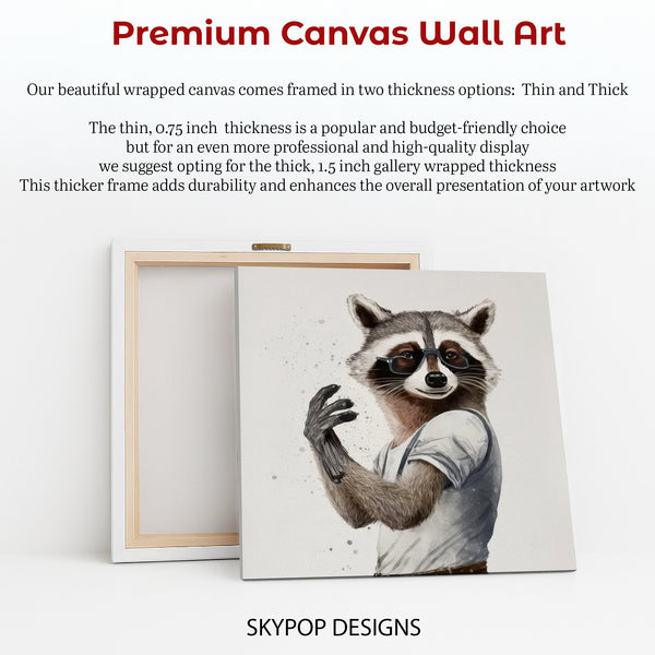 Raccoon Art - View 6