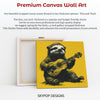Sloth Guitar Art - View 6