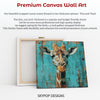 Giraffe Portrait Art - View 6