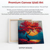 Vibrant Autumn Tree Art - View 6