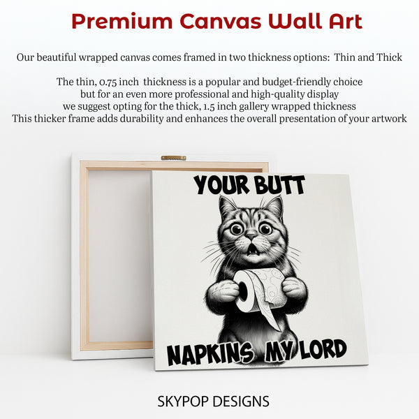 Cat Toilet Paper Art - View 6