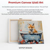 Fox Bath Time Art - View 6