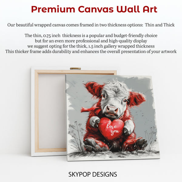 Highland Cow Art - View 6