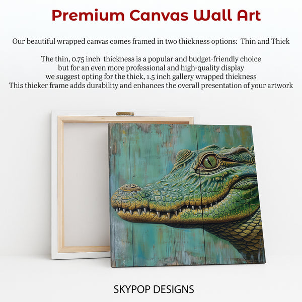 Crocodile Art - View 6