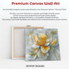 Golden Peony Bloom Art - View 6