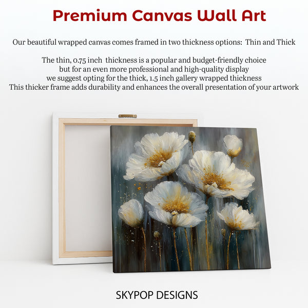 White Poppies Art - View 6