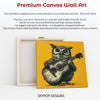 Guitar Playing Owl Art - View 6