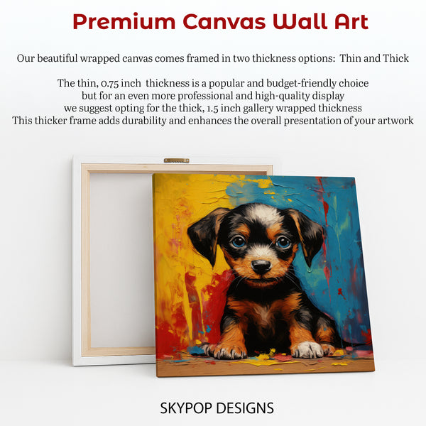 Dachshund Puppy Art - View 6