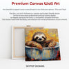 Sloth Bath Art - View 6