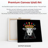 Crowned Sheep Art - View 6