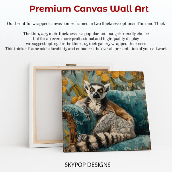 Lemur Lounge Art - View 6