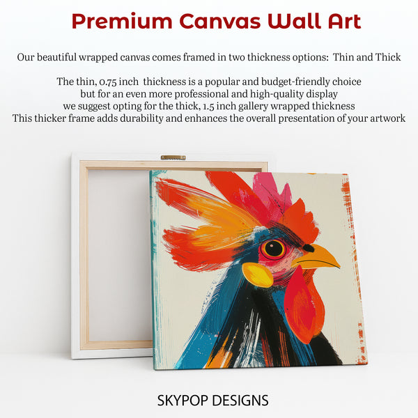 Rooster Art - View 6