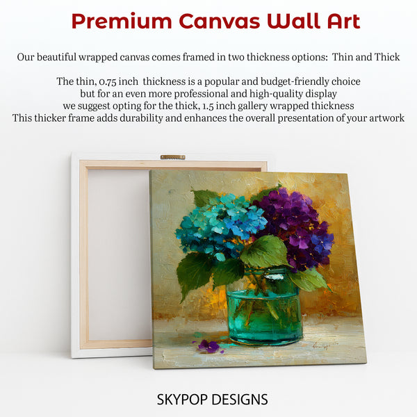 Hydrangea Bloom Art - View 6