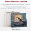 Hummingbird Petal Bath Art - View 6
