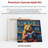 Bear Reading Books Art - View 6
