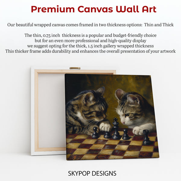 Cat Chess Art - View 6