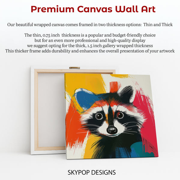 Raccoon Art - View 6