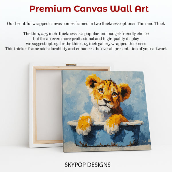 Lion Cub Art - View 6