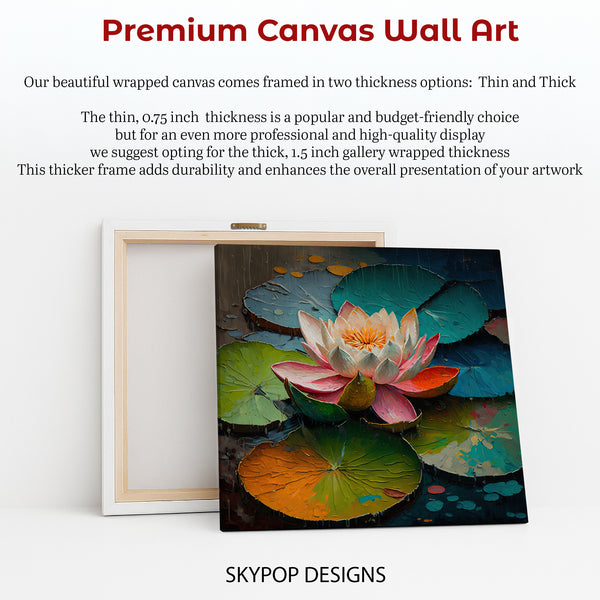 Water Lily Bloom Art - View 6