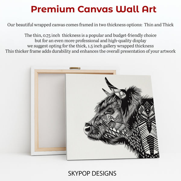 Highland Cow Art - View 6