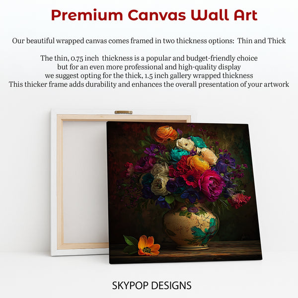 Floral Bouquet Art - View 6