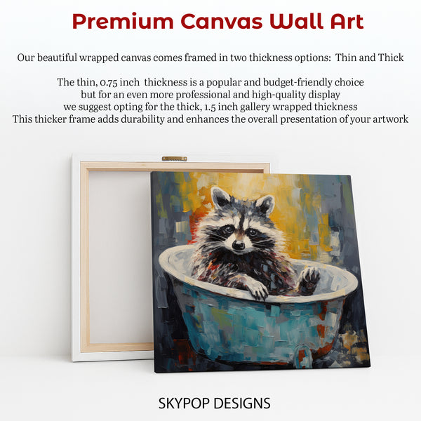 Raccoon Art - View 6