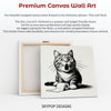 Cat Toilet Paper Disaster Art - View 6