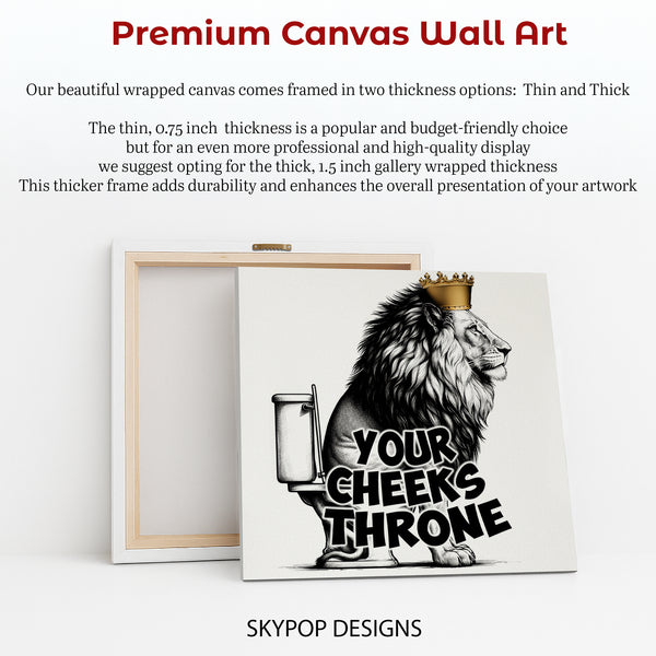 Lion King of the Throne Art - View 6