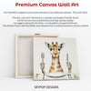 Giraffe Dining Art - View 6
