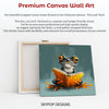 Frog Reading Art - View 6
