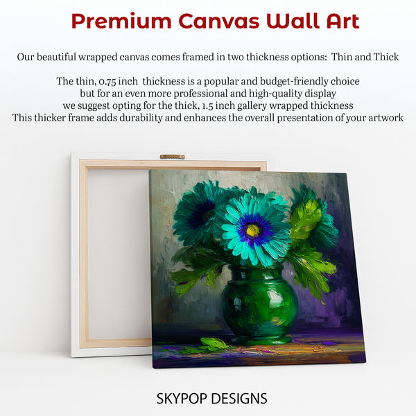 Emerald Bloom Art - View 6