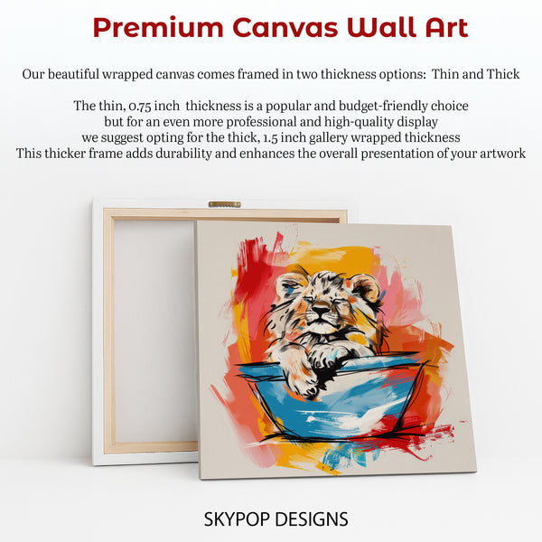 Lion Cub Art - View 6