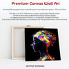 African American Profile Art - View 6