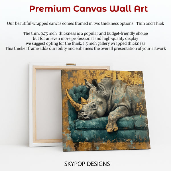 Rhino Relaxation Art - View 6