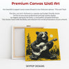 Bear Playing Guitar Moon Art - View 6