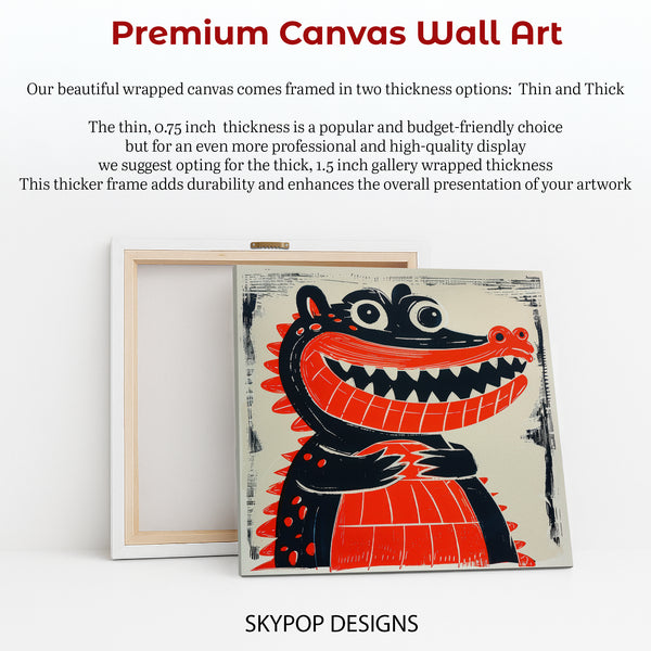 Crocodile Art - View 6
