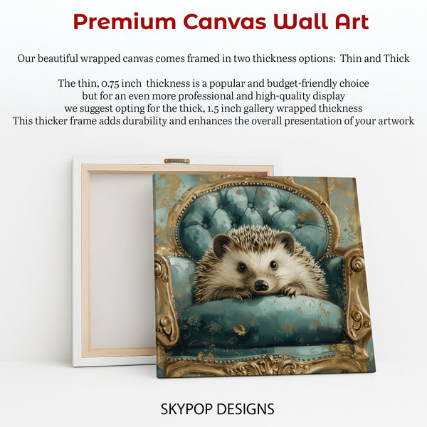 Hedgehog Art - View 6