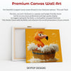 Flamingo Bubble Bath Art - View 6