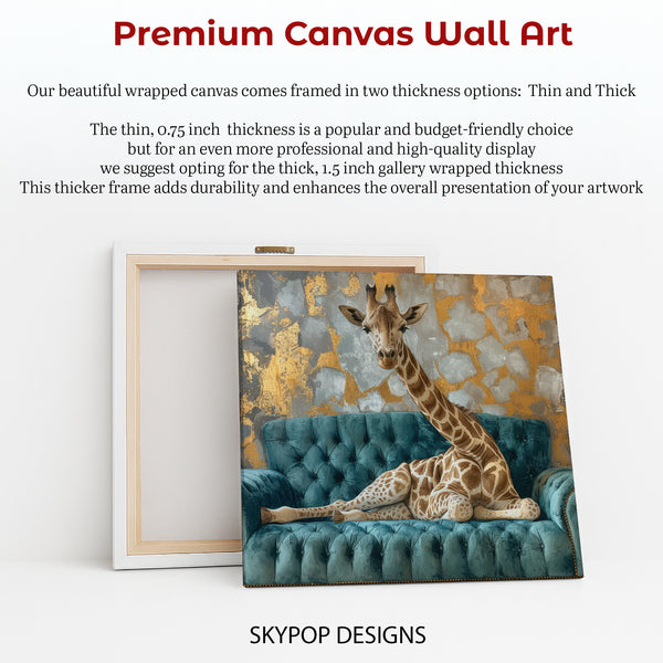 Giraffe Art - View 6