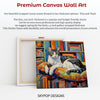 Cat Library Art - View 6